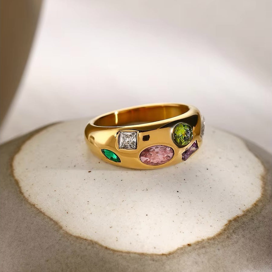 Skanto | Chunky Gem Mine Ring