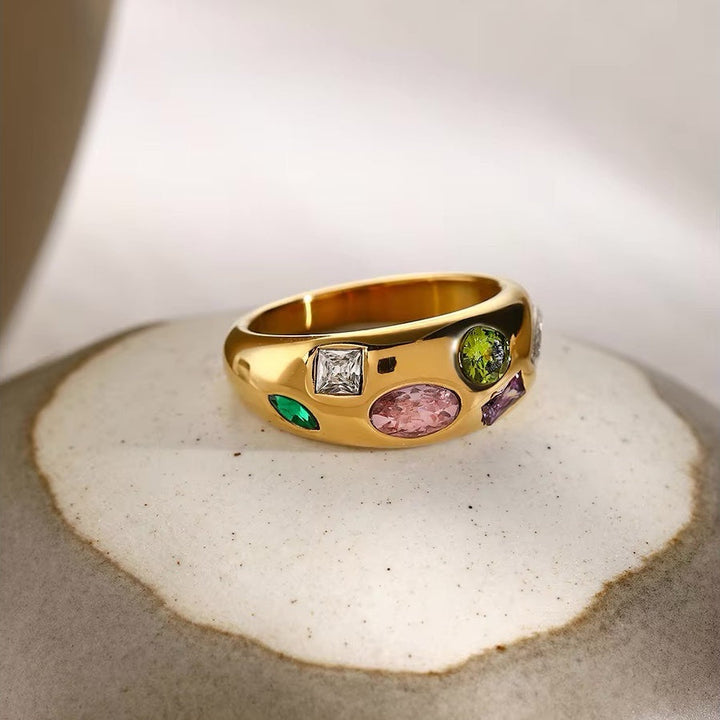 Skanto | Chunky Gem Mine Ring