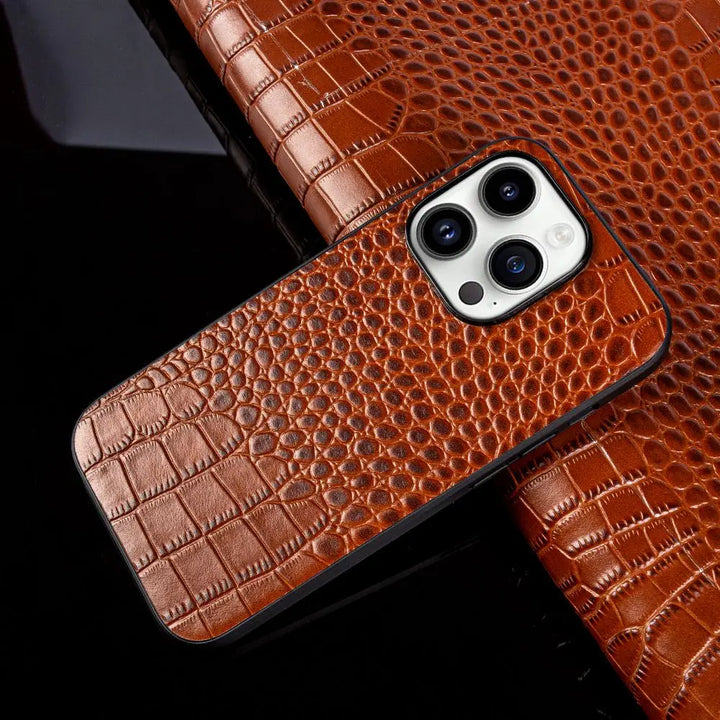 Cosmo iPhone-Hülle fra echtem Leder