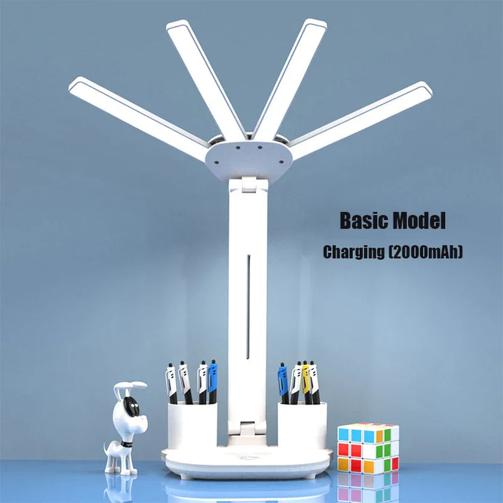 Skanto | Multifunksjonell 3 i 1 Skrivebord LED Lampe