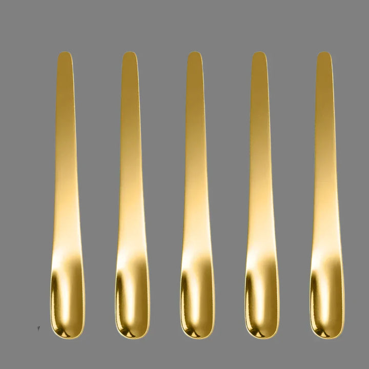CoffeeSpoonSet - Stilige rustfrie stålskjeer for kaffe og te Skanto