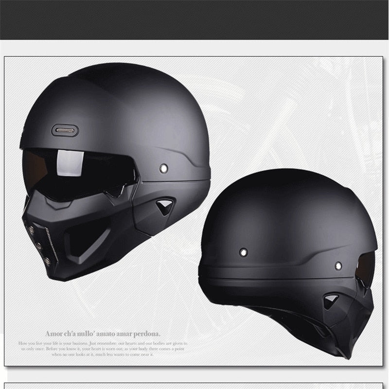 Skanto | Mystic Rider Avtagbar fullface hjelm