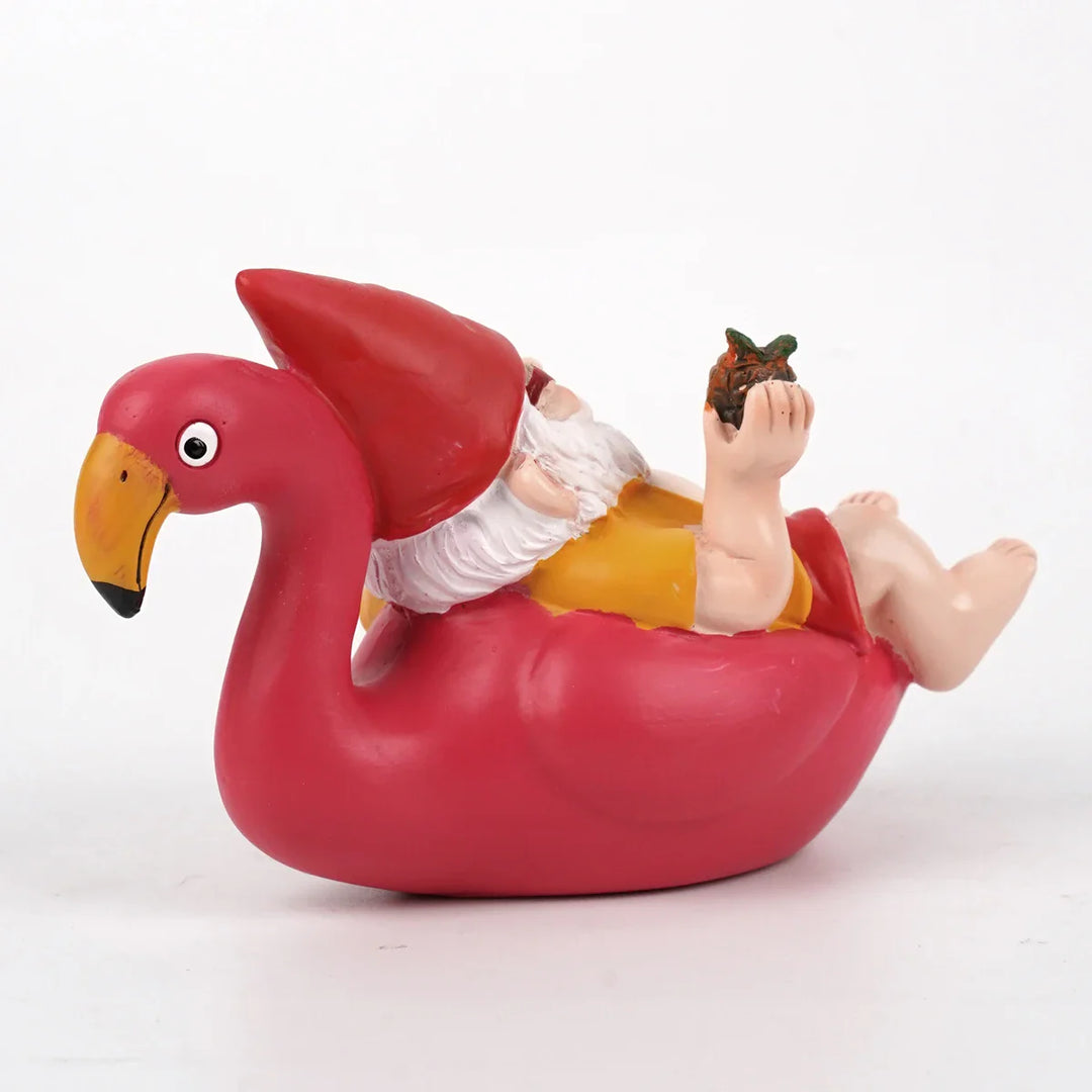 Skanto | Gnome Statue med Ananas for Hage & Balkong