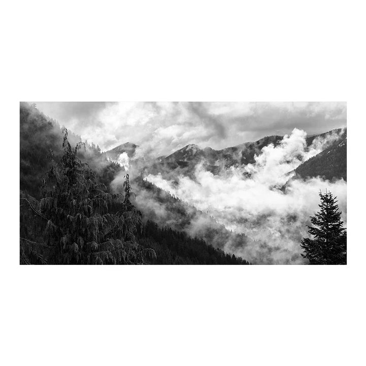 Northern Landscapes Skog Fjell Villmark Veggkunst Fine Art Lerretsutskrifter Svart Hvit Plakater For Stue Moderne Hjem Kontorinnredning | Skanto