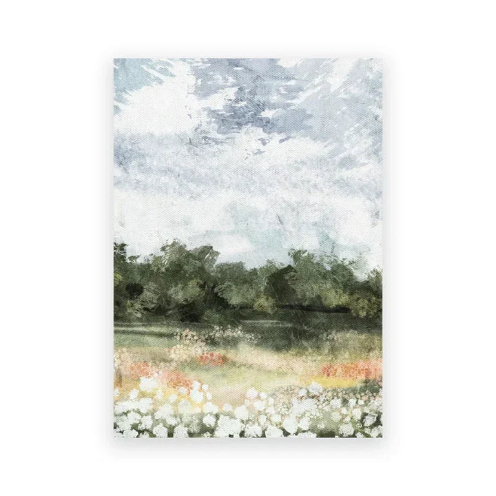 Klassiske vintage sommerlandskap fine kunst lerret utskrifter galleri veggkunst bilder for stue spisestue soverom kunst dekor | Skanto