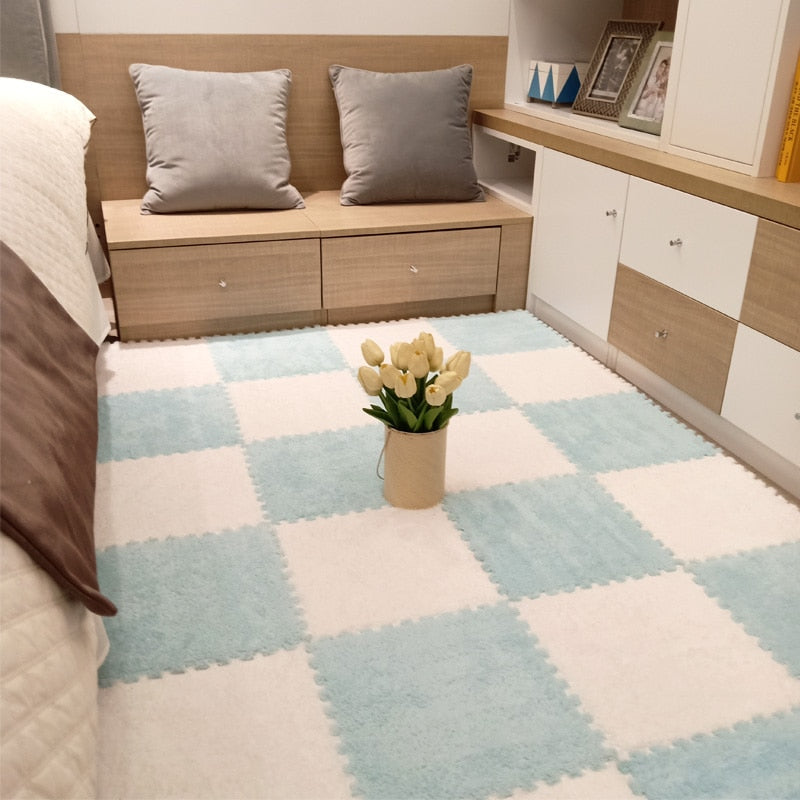 DIY Vinter Plush Puslespill Matte | Skanto