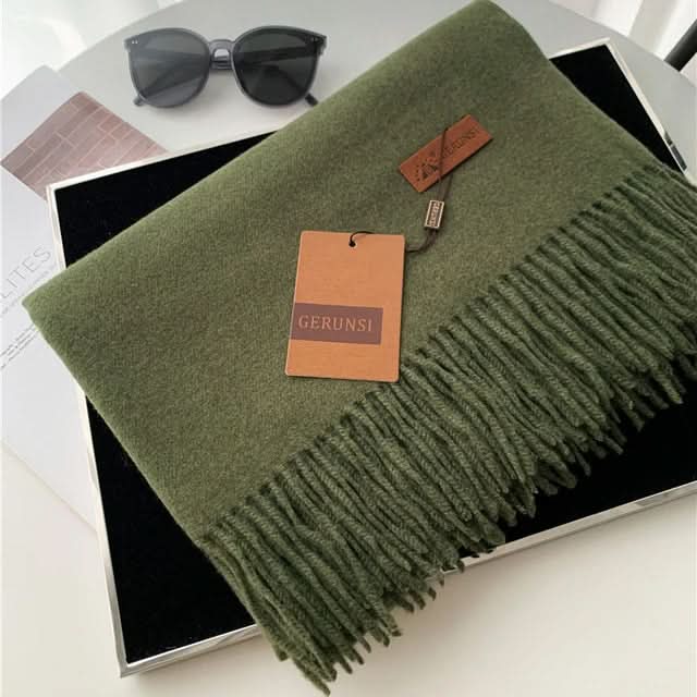 Skanto | Kvinne bomulls vinter skjerf – Myk, varm, elegant stil