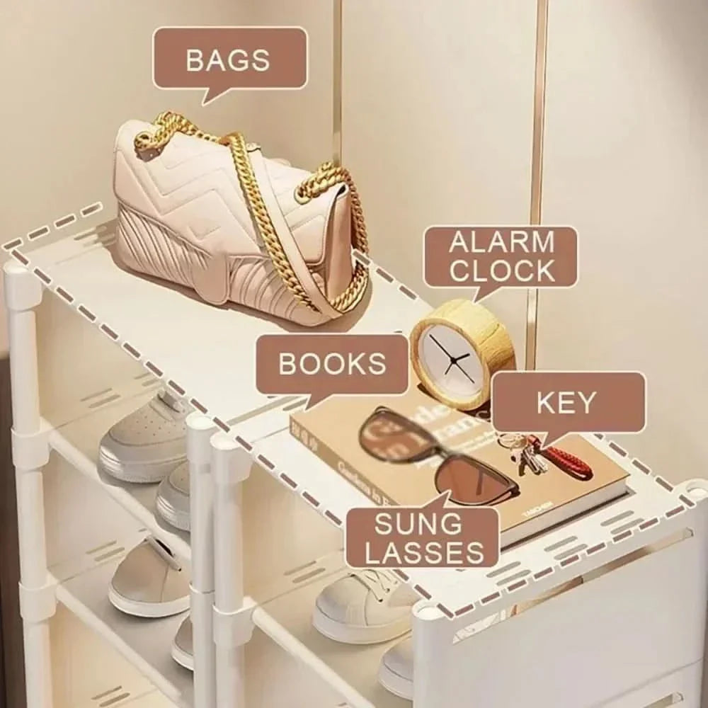Skanto | SHOECORNER RACK – Stable sko stativ for hjørner – Plassbesparende organisering med stil