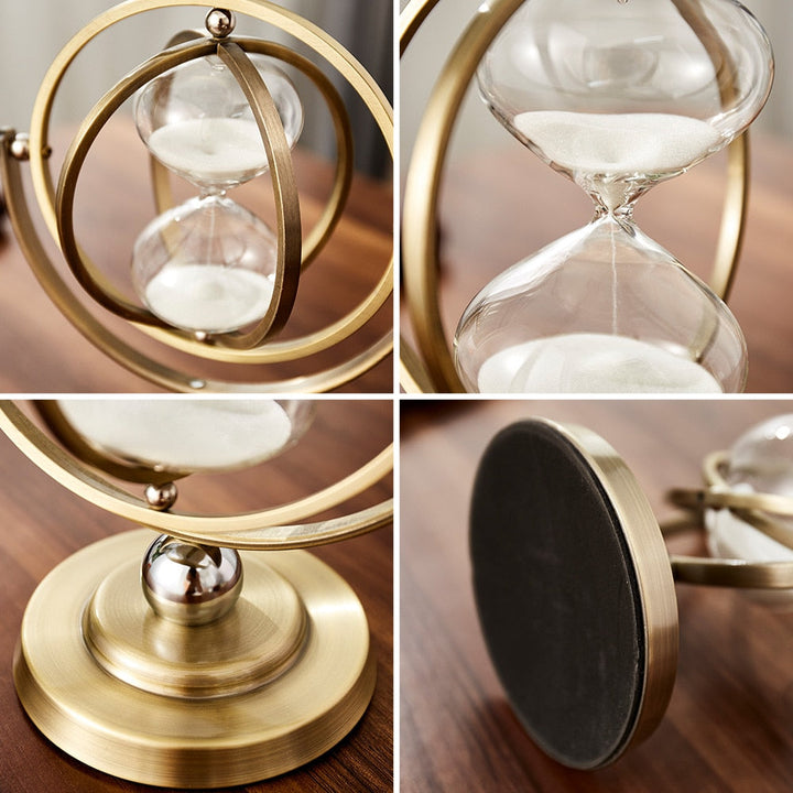 Skanto | Time Charmer Metall Timeglass Dekor