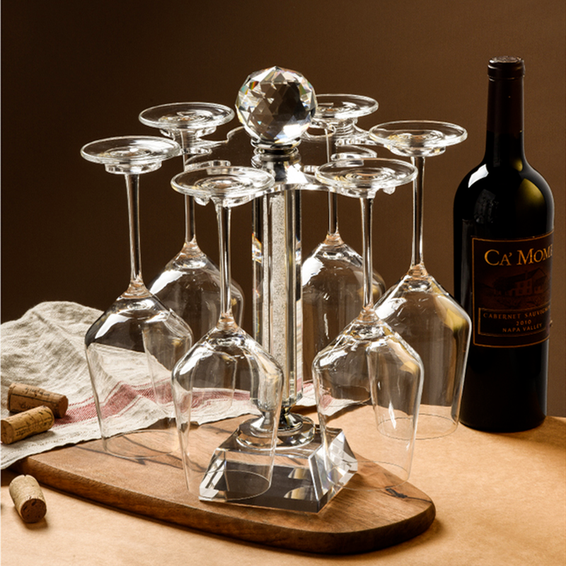 Skanto | Roterebar Krystall Vinglass Holder