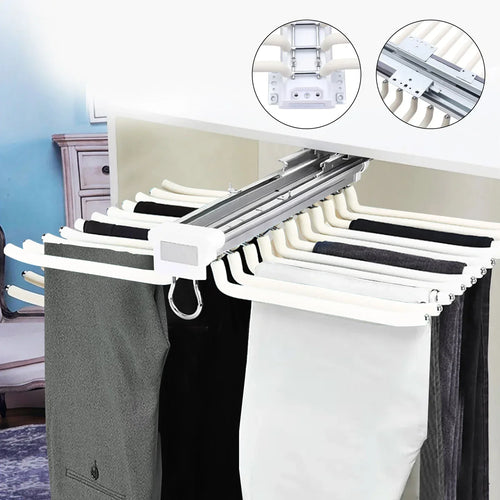 Smart Slide-Out Rail Tuch-Organizer | Skanto