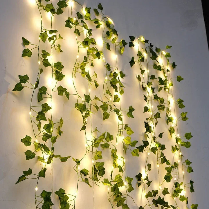 GreenGlow Lyskæde - For en Hyggelig Naturlig Belysning | Skanto