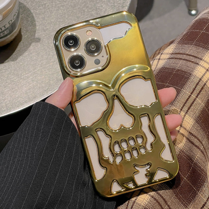 Skanto | Gothic Midnight Skull Telefonveske