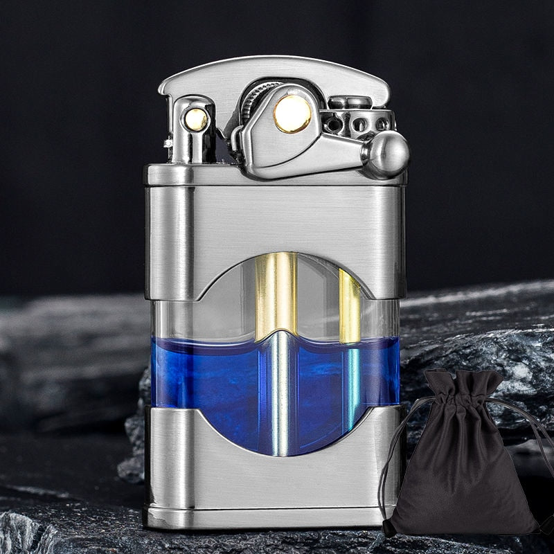 Elegant Retro Slim Metal Lighter | Skanto