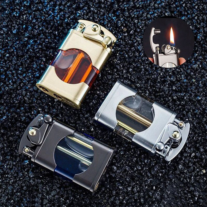 Elegant Retro Slim Metal Lighter | Skanto