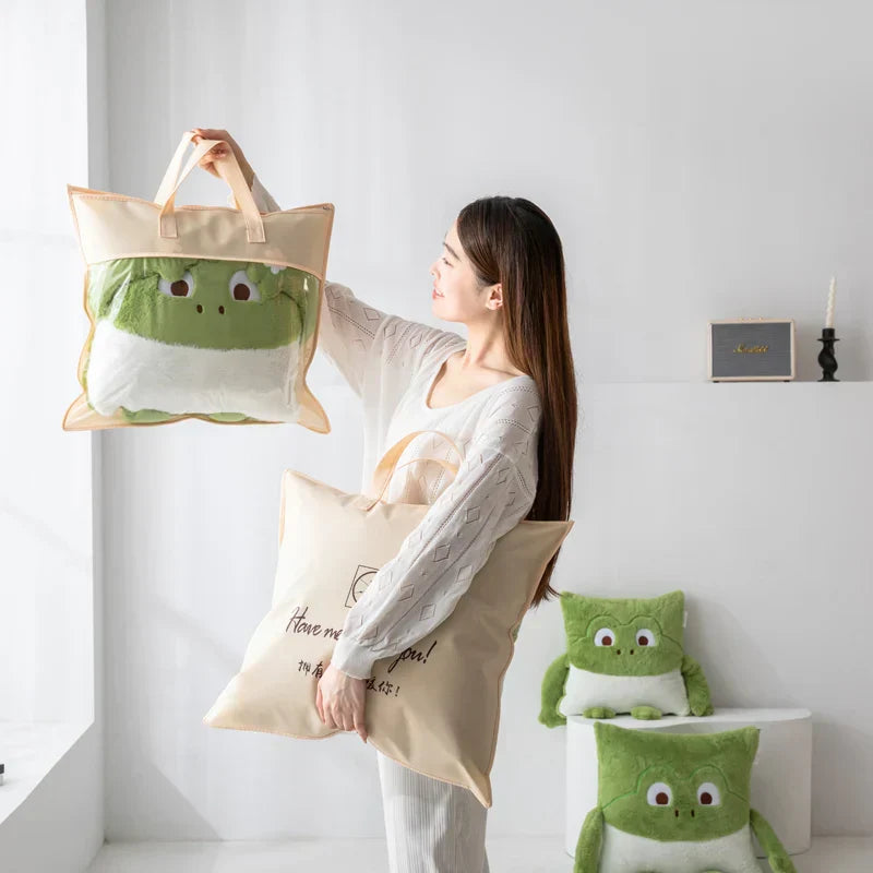 Koselige drømmer Mini Monster Quiltkissen Skantoanket | Skanto