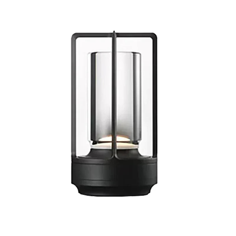 Trådlampet rechargable bordlampe laget av krystall, bærbar LED-lampe for stue og balkong | Skanto
