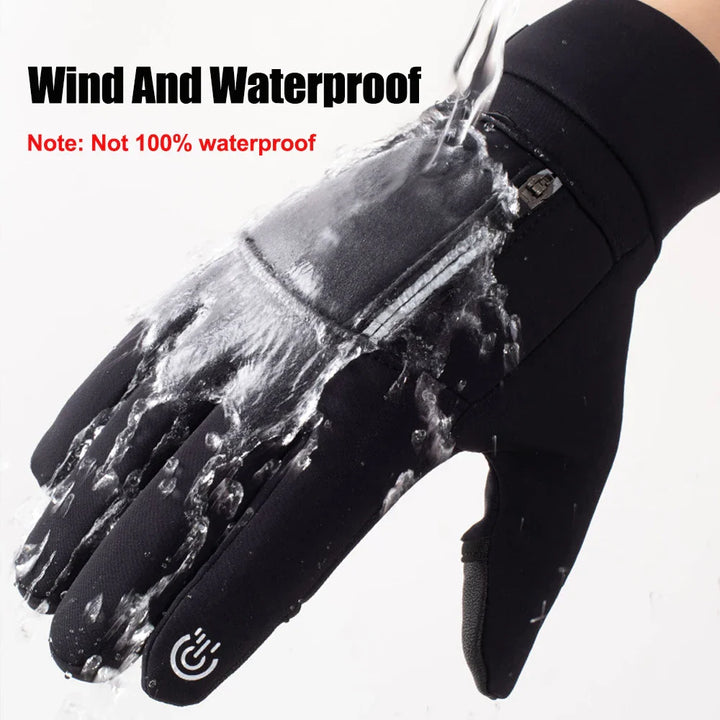 Skanto | FrostGrip | Vinterhansker med foldbare fingertupper | Vanntett, Vindproof & Berøringsskjermkompatibel | M–XL