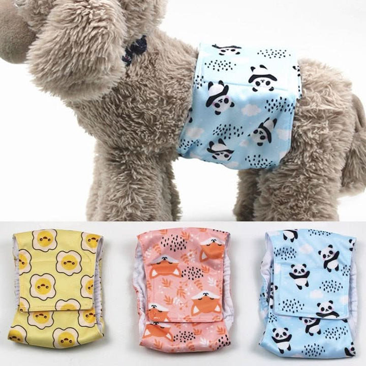 Skanto | CLEANPAW – Vaskbare hundebleier for løpetid og inkontinens