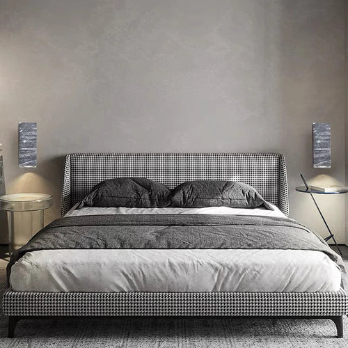 Skanto | ZenBeam – Grå Wabi-Sabi Vegglampe for Tranquil Atmosfære