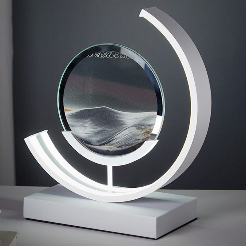 Skanto | 3D Sand Shell Table Lamp - Abyss