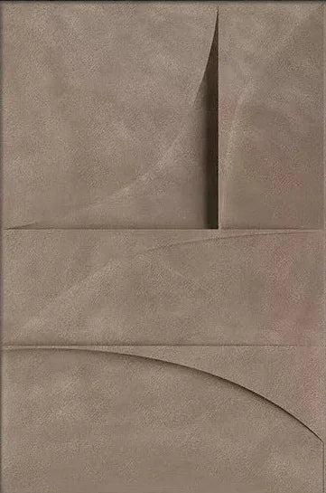 Moderne minimalistiske flate geometriske linjer veggkunst fine kunst lerret utskrifter retro brun abstrakt bilder for stue moderne interiør dekor | Skanto
