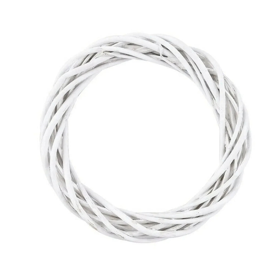 Skanto | WhiteWonder | Luksus Rattan Krans for Jul