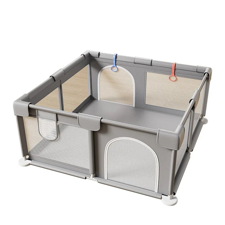 Stort baby- og småbarns leketelt – Sikker sammenleggbart lekeområde for innendørs og utendørs | Skanto