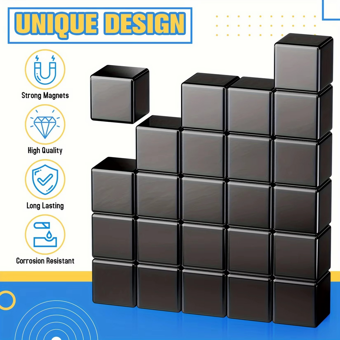 Skanto | Premium Multi-Use Square Magneter med Eksepsjonell Styrke