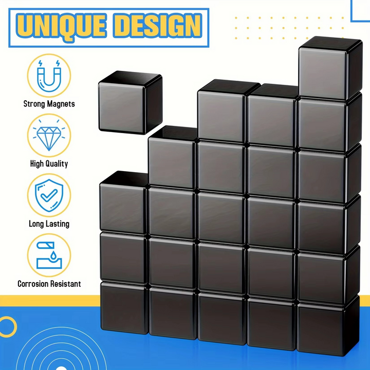 Skanto | Premium Multi-Use Square Magneter med Eksepsjonell Styrke