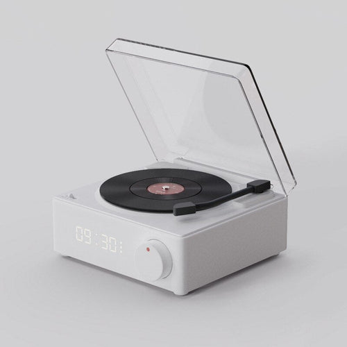 Skanto | Vintage Vibes Mini Platenspiller Bluetooth Høyttaler