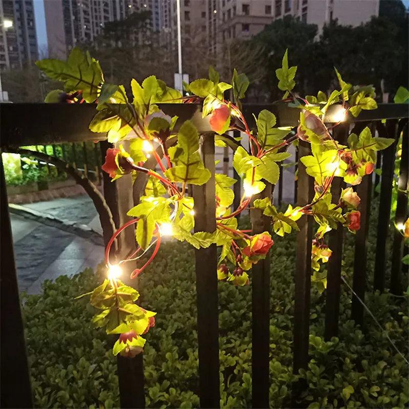 Skanto | Kunstige vinplanter med LED-lamper for oppheng