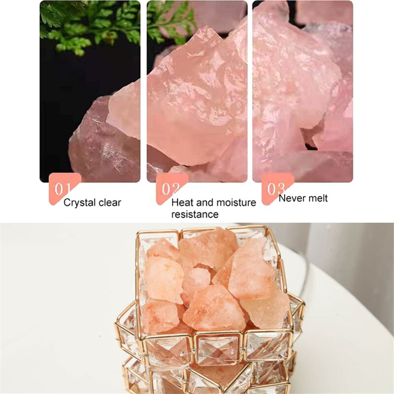 Crystal Room Mood Ambient Geo Shimmer Cube Light | Skanto