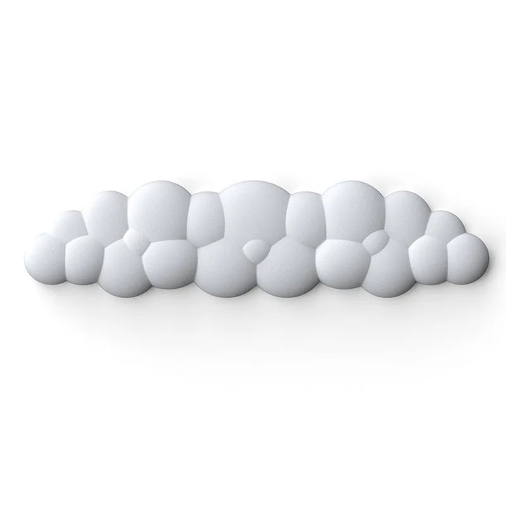 Skanto | Cloud Memory Foam Musmatte med Håndleddstøtte - Anti-Sklisikker Kontor- og Gaming Tastaturstøtte