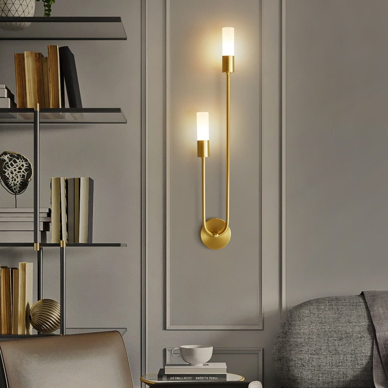 Skanto | LuxAura – Holdbar LED Vegglampe med Moderne Design