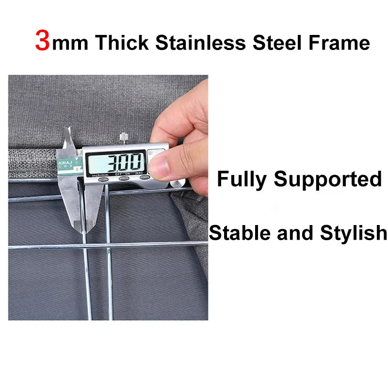 FoldaSkantoe plassbesparende stor organizer-boks