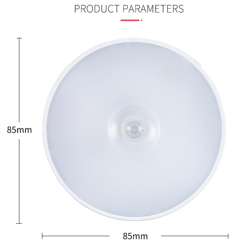 Skanto | Klistrete LED Bevegelsessensor Mini Nattlampe