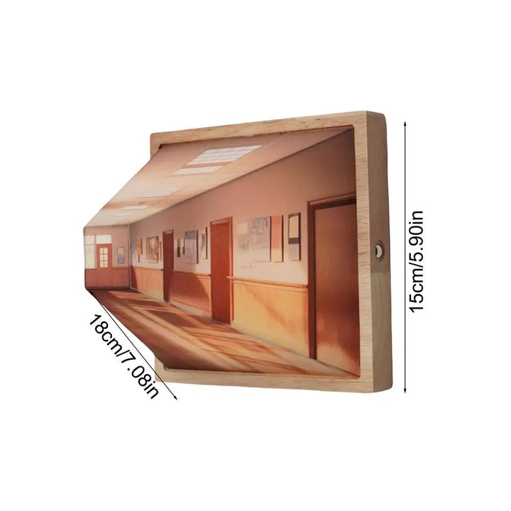 Skanto | 3D Vision Play Vegglampe Kunst