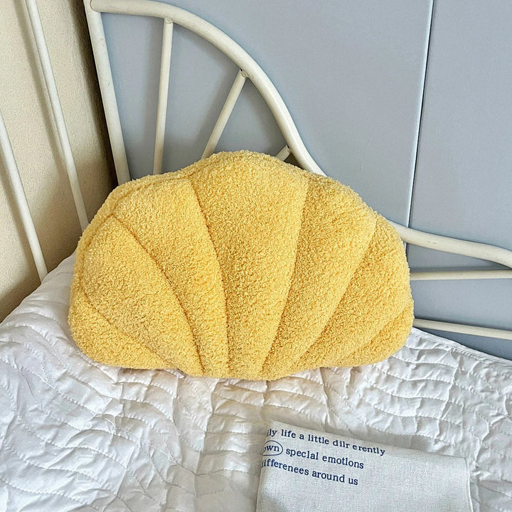 Pastell Shell Pute – Fluffy Bouclé Plush Putekledd | Skanto