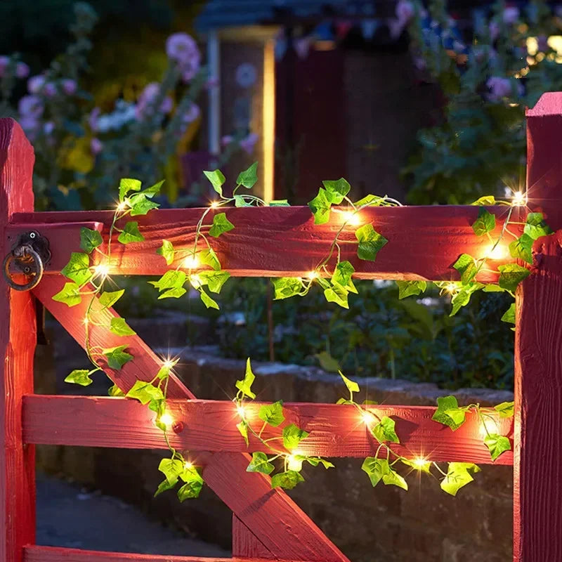 GreenGlow Lyskæde - For en Hyggelig Naturlig Belysning | Skanto