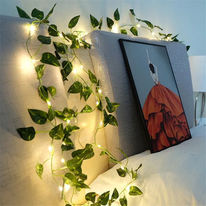 Skanto | Kunstige vinplanter med LED-lamper for oppheng