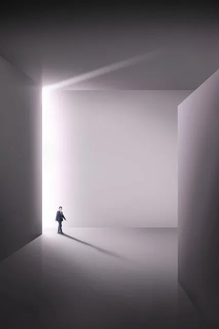 Moderne Geometriske Arkitektoniske Landskaps Veggkunst Fine Art Lerret Utskrifter Bilder For Studio Hjemme Kontor Entré Inspirerende Kunst Dekor | Skanto