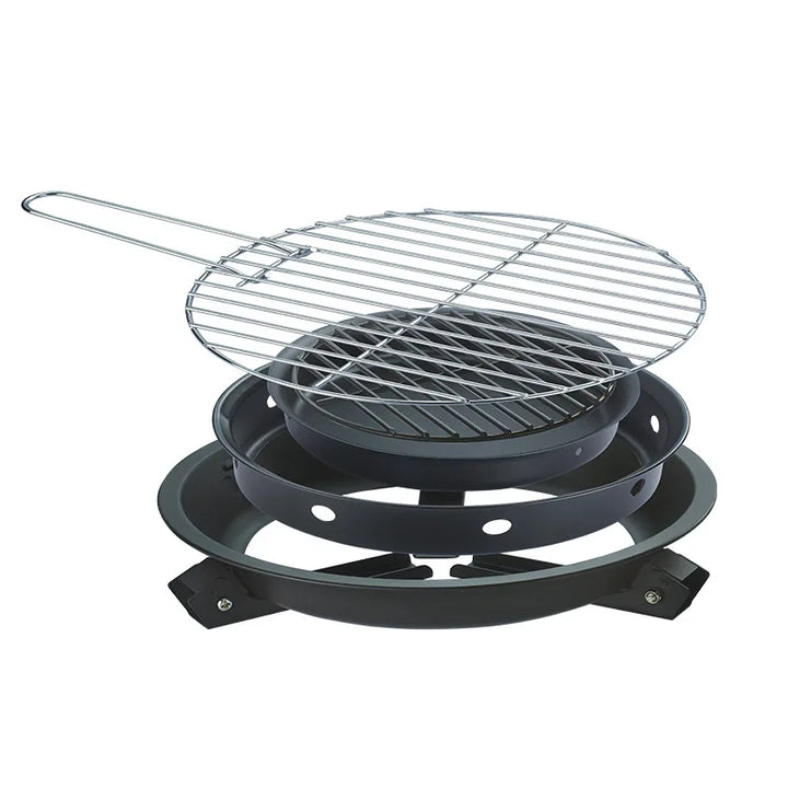 Bærbar Non-Stick Elite Adventure Campinggrill | Skanto