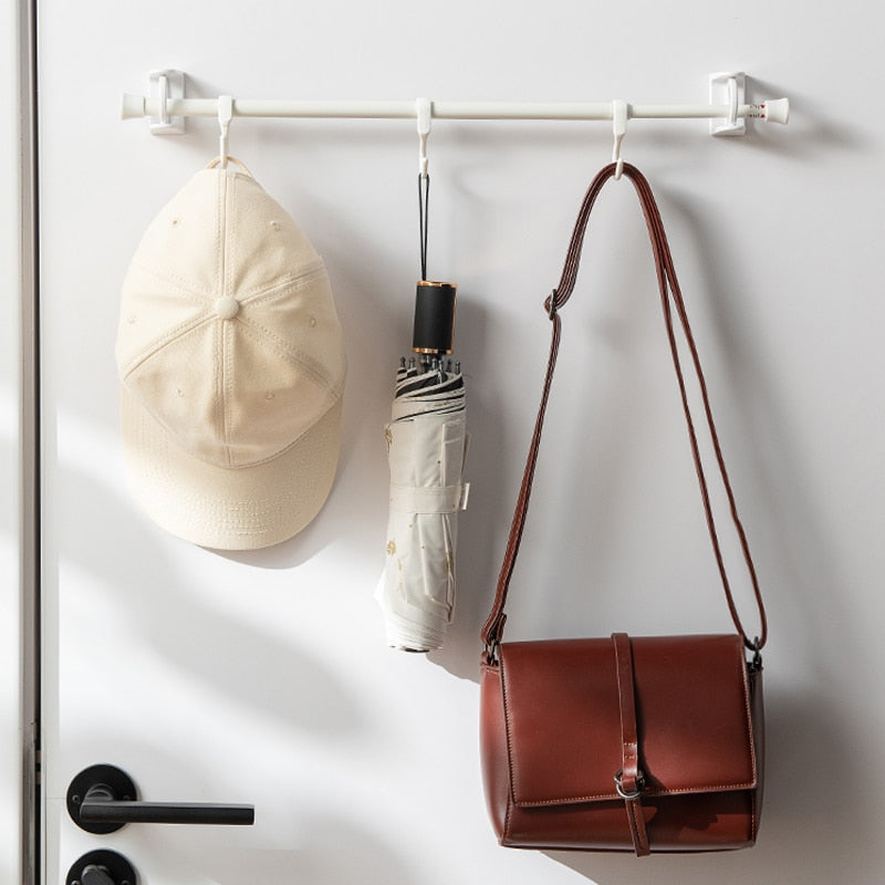 Punch-Free Handy Hook Justerbar Stangholder | Skanto