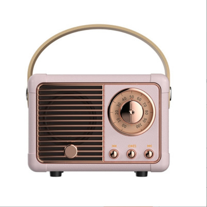 Mini Retro Radio Skantouetooth Høyttaler | Skanto