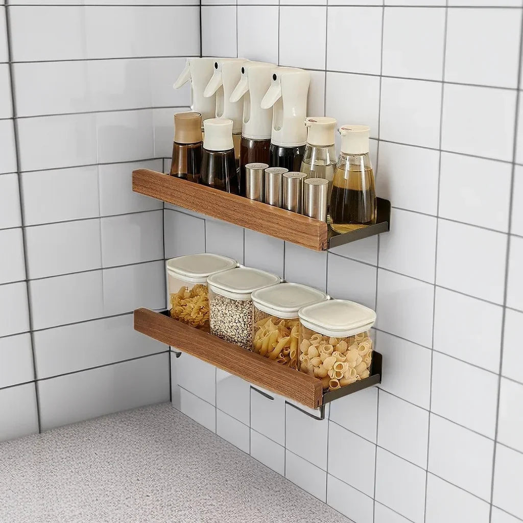 CulinaWood Kjøkken Vegghylle Skanto