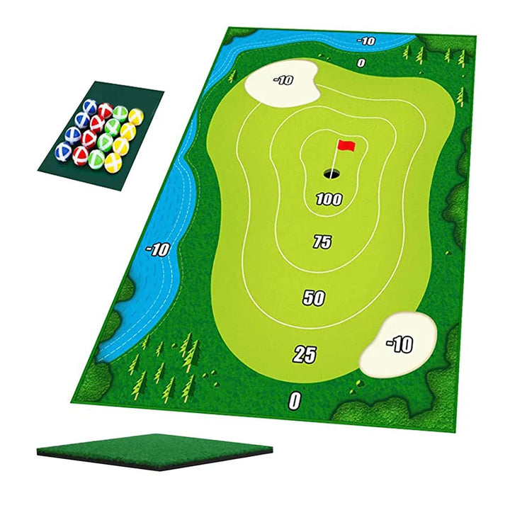 SwingZone - Kompakt Innendørs Golf Sett for Hjemme Moro Skanto