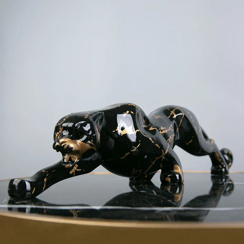 Skanto | Elegant Jaguar Steinskulptør