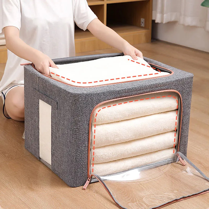 FoldaSkantoe plassbesparende stor organizer-boks