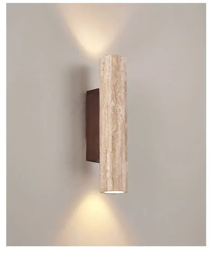 Skanto | LumeStone Vegglampe – Luksuriøs LED Marmorlys for Stilige Interiører